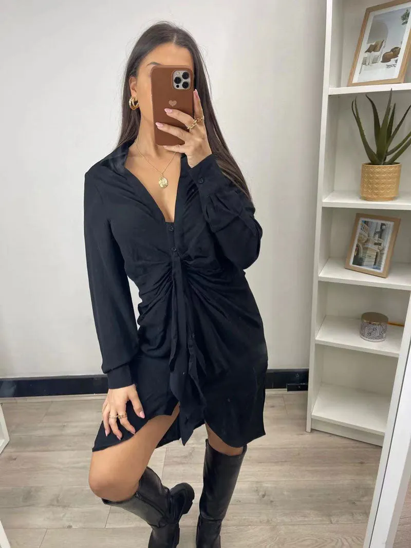 Knot Front Rooj Shirt