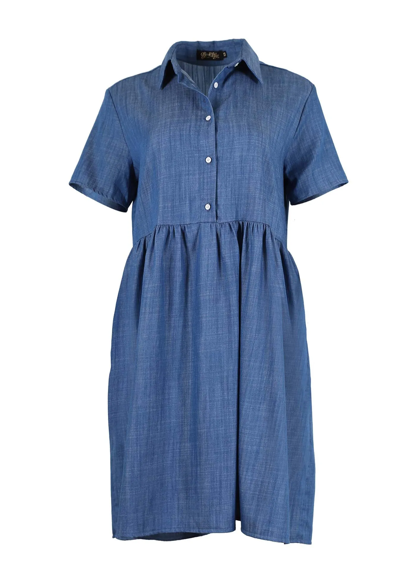 Le Studio Villa Dress in Denim
