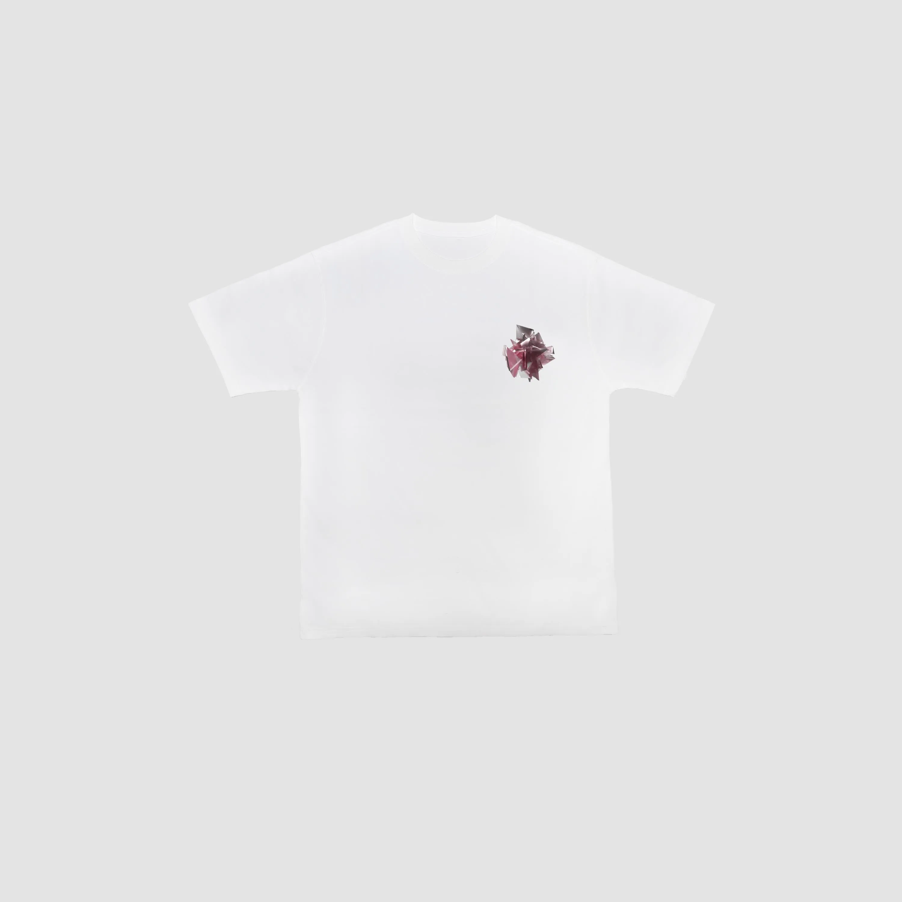 Le Trio Terre Pink Silk Hoodie/T-shirt
