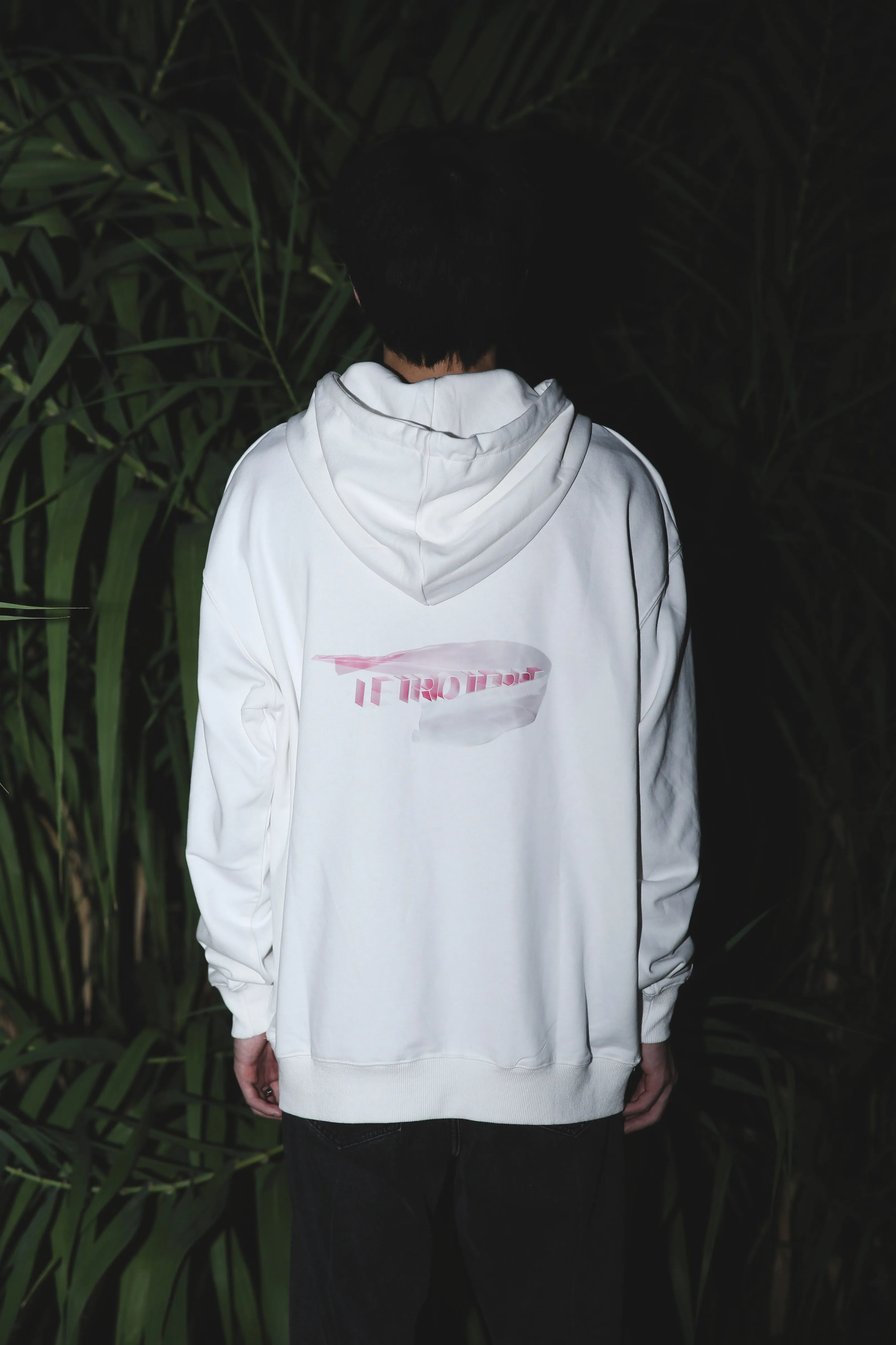 Le Trio Terre Pink Silk Hoodie/T-shirt