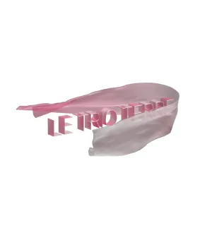 Le Trio Terre Pink Silk Hoodie/T-shirt