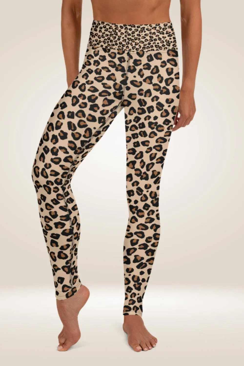 Leopard Print Yoga Leggings