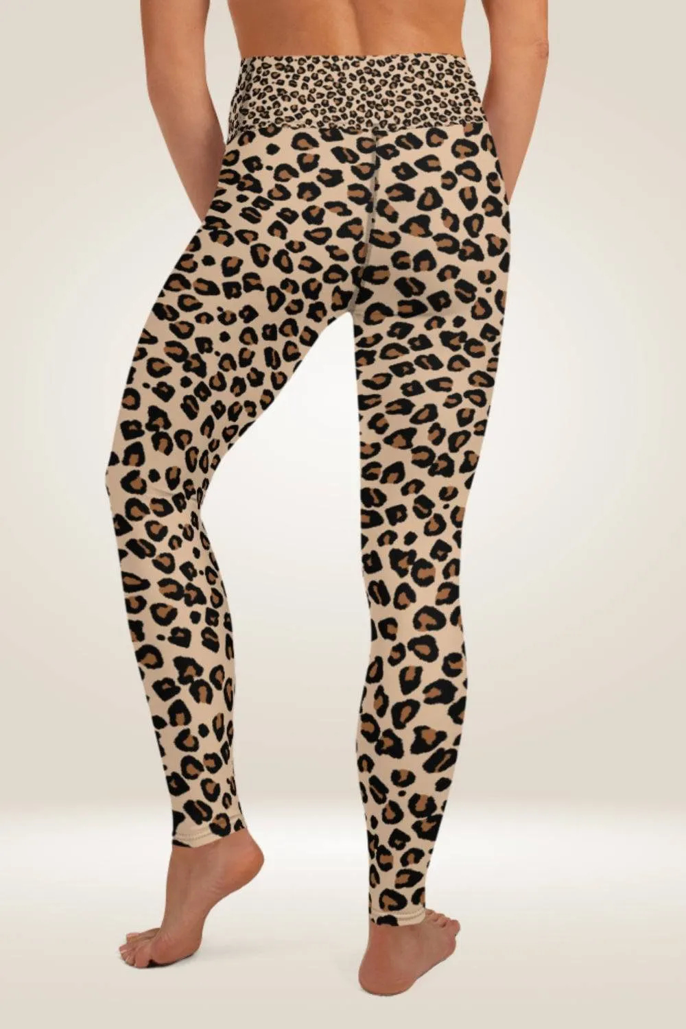 Leopard Print Yoga Leggings