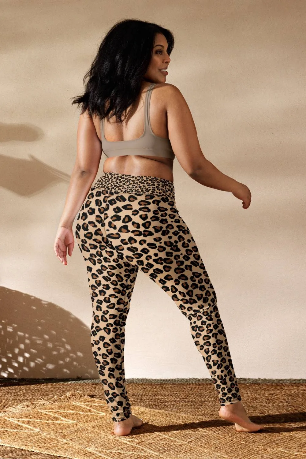 Leopard Print Yoga Leggings