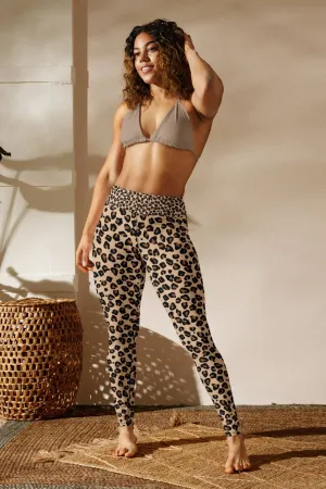 Leopard Print Yoga Leggings