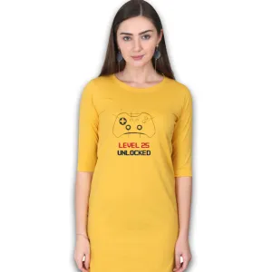 Level 25 Unlocked T-shirt Dress