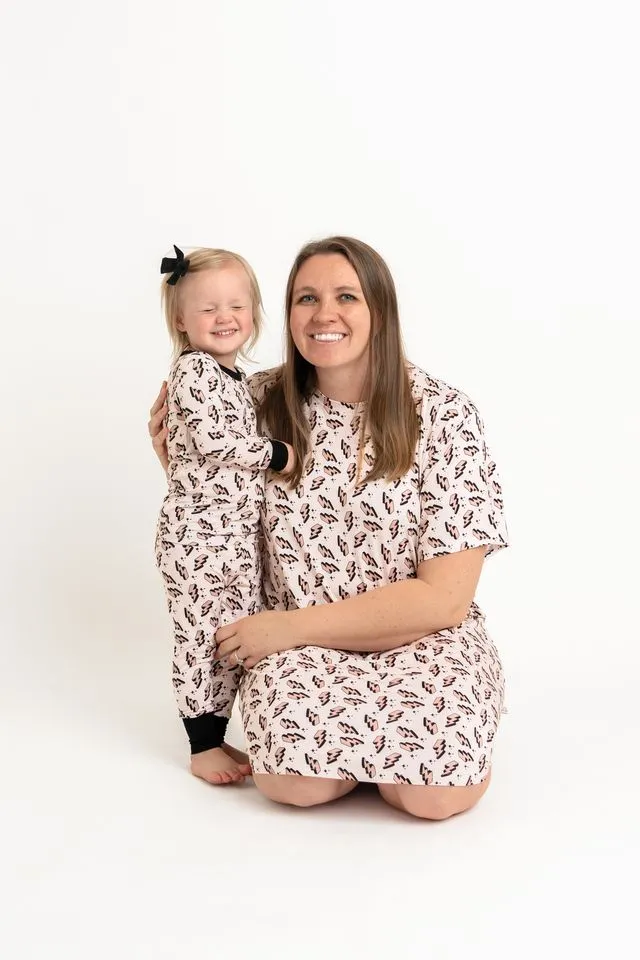 Lightning Bolt Women's T-shirt Dress