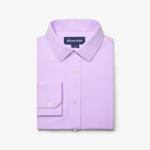 Lilac Herringbone