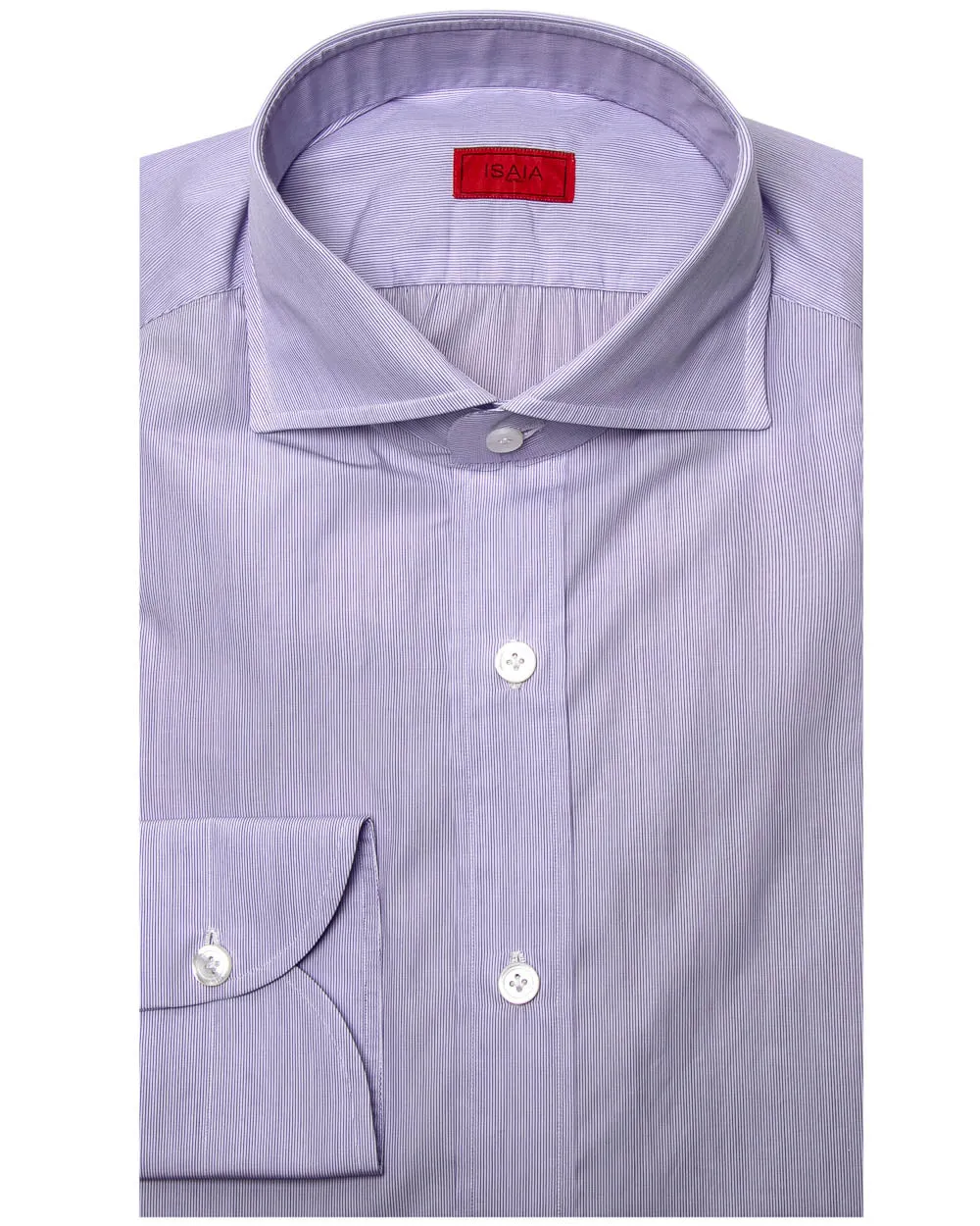 Lilac Micro Stripe Dress Shirt