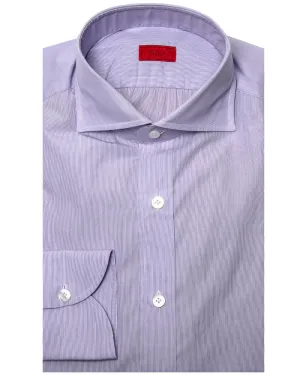 Lilac Micro Stripe Dress Shirt