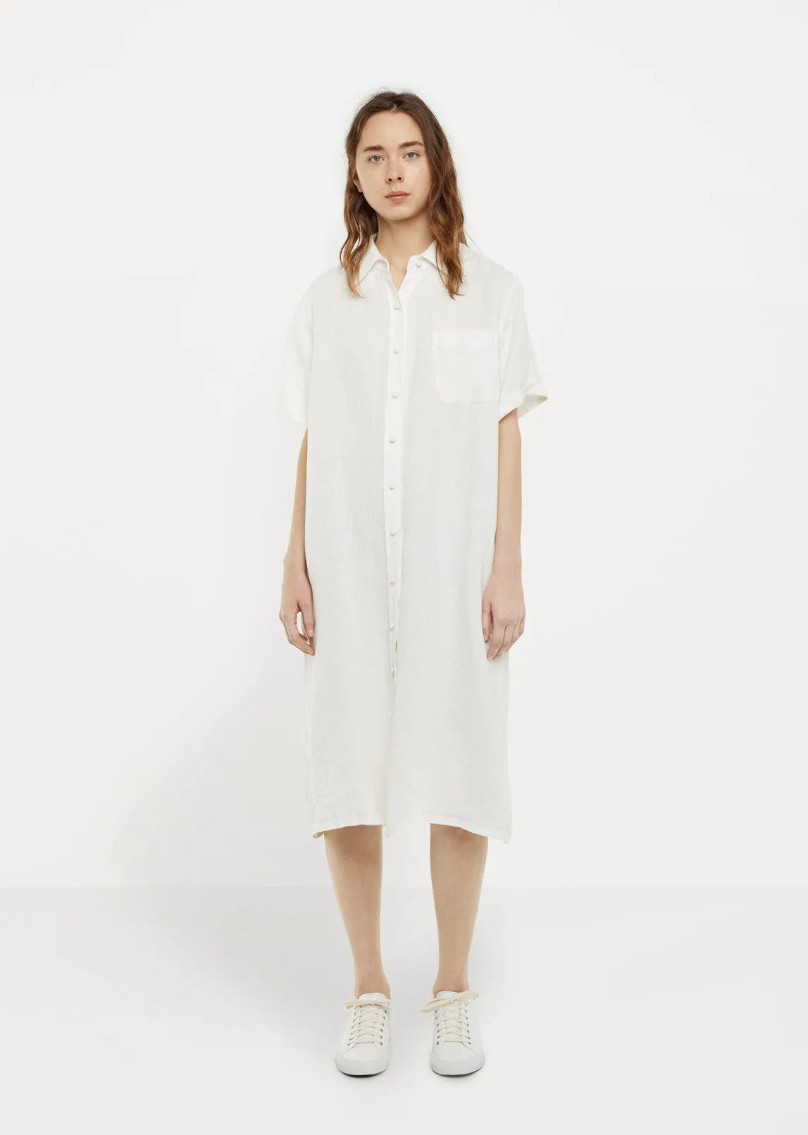 Linen Shirt Dress