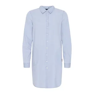 Linette Shirt Dress - Light Indigo