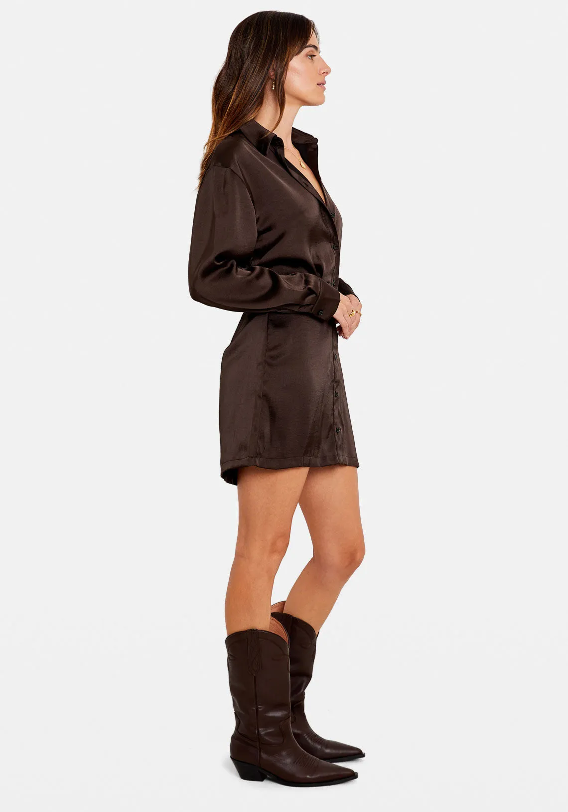 LIZA SHIRT DRESS DELICIOSO