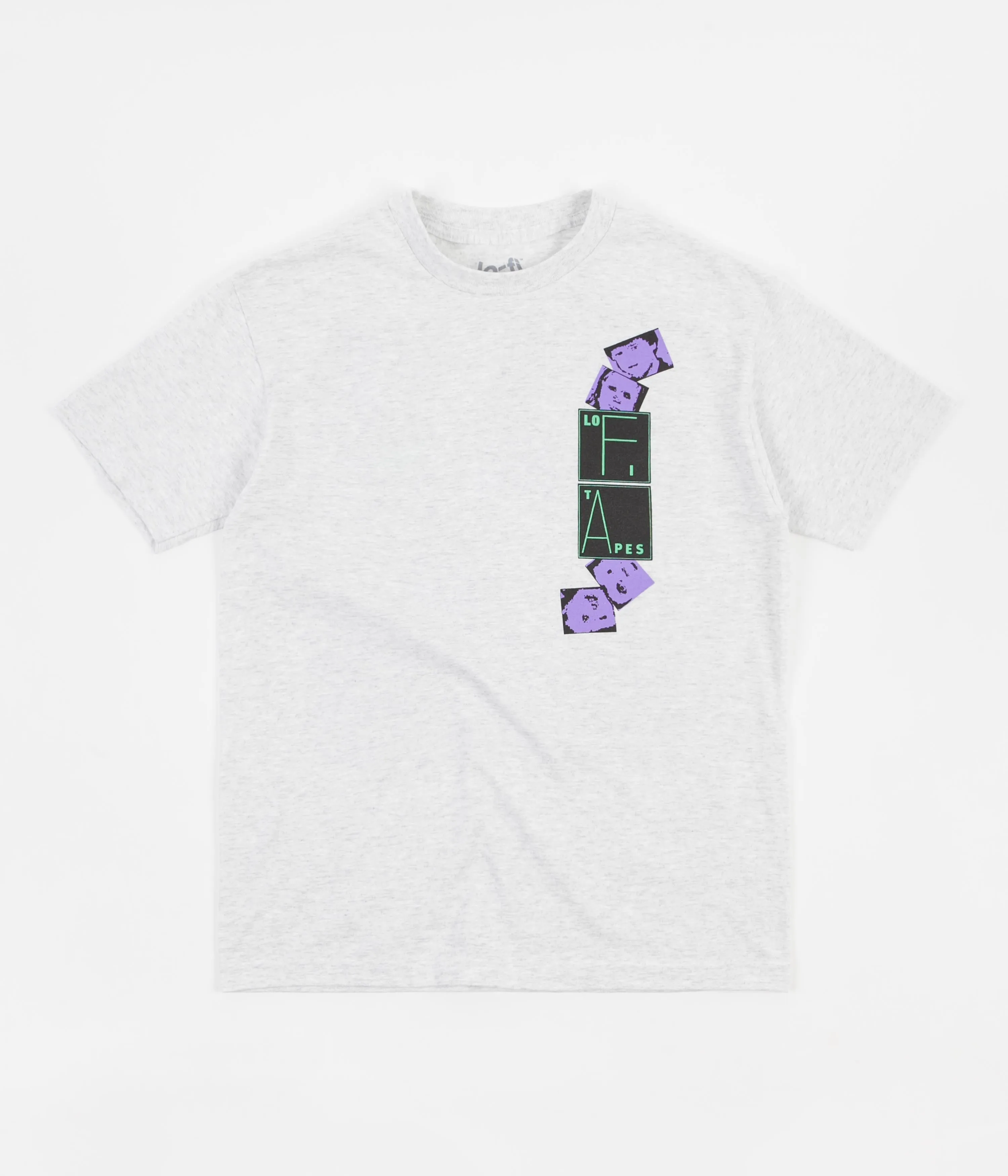 Lo-Fi Remain In Light T-Shirt - Ash Grey
