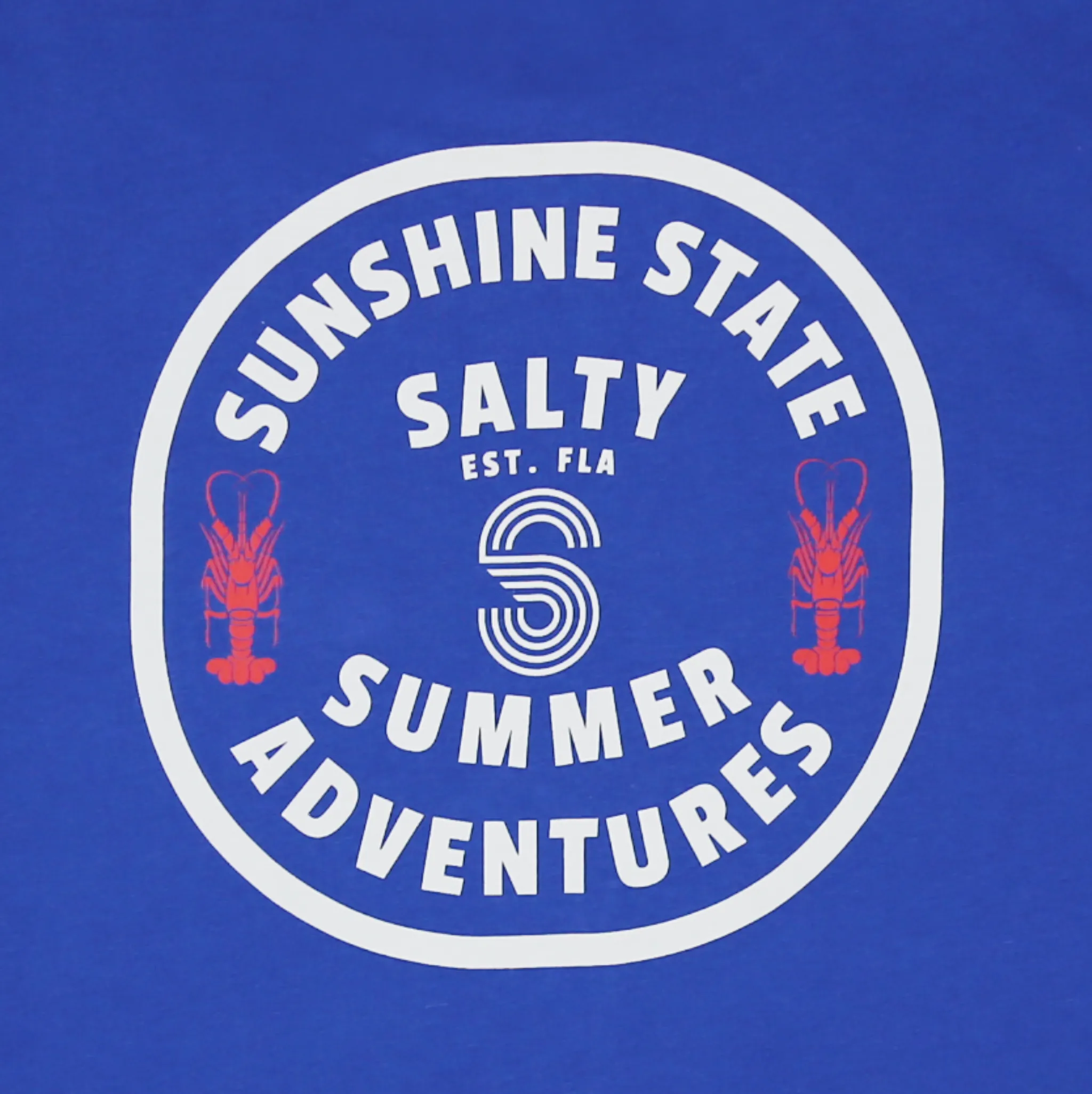 LOBSTER TEE - ATLANTIC BLUE
