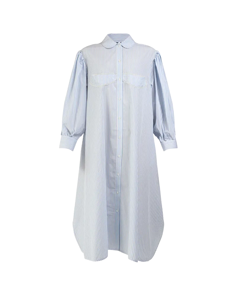 Long Shirt Dress With Cup Detail
