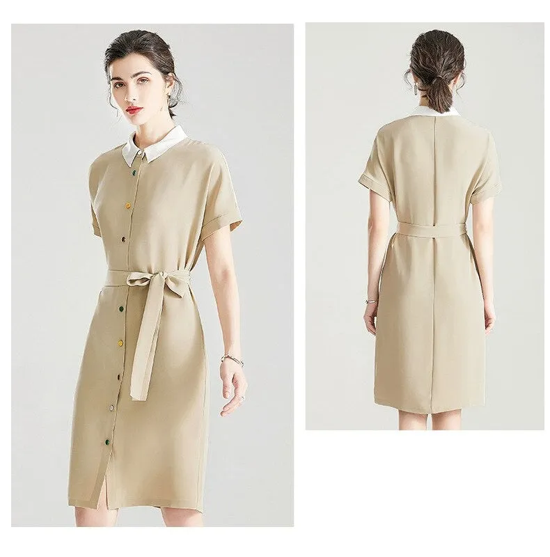 Loose-fitting Women's Triacetate Dresses