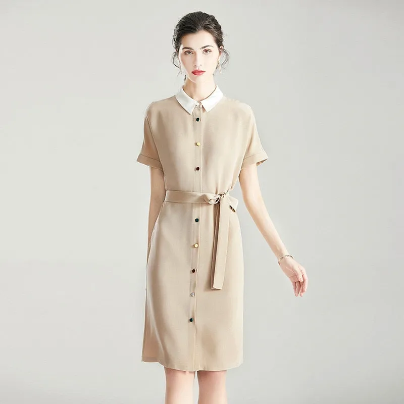 Loose-fitting Women's Triacetate Dresses