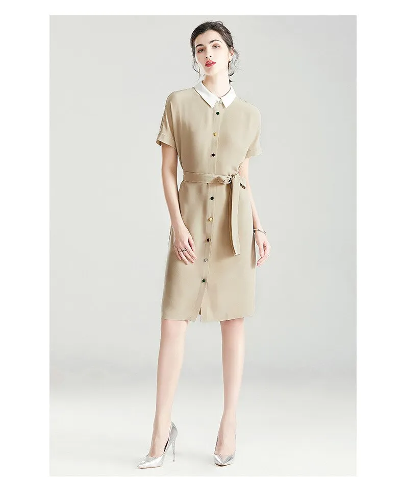 Loose-fitting Women's Triacetate Dresses