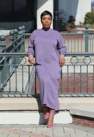 Lounge Day | Maxi Sweatshirt Dress