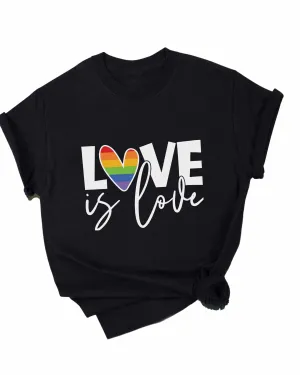 Love is Love T Shirt Premium Quality