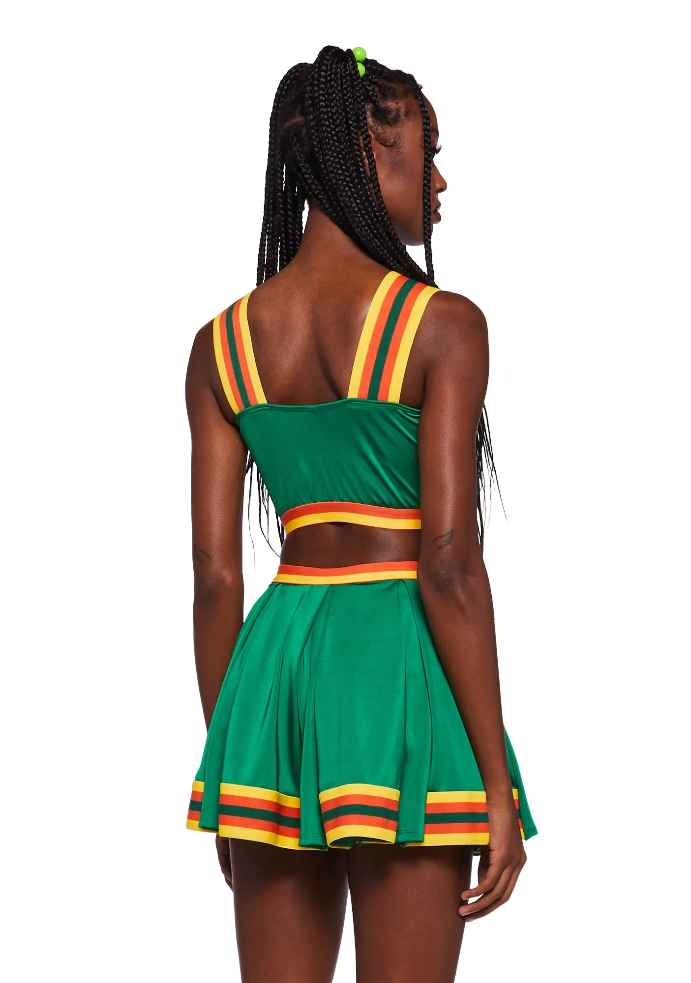 Lucky Clover Cheerleader Costume