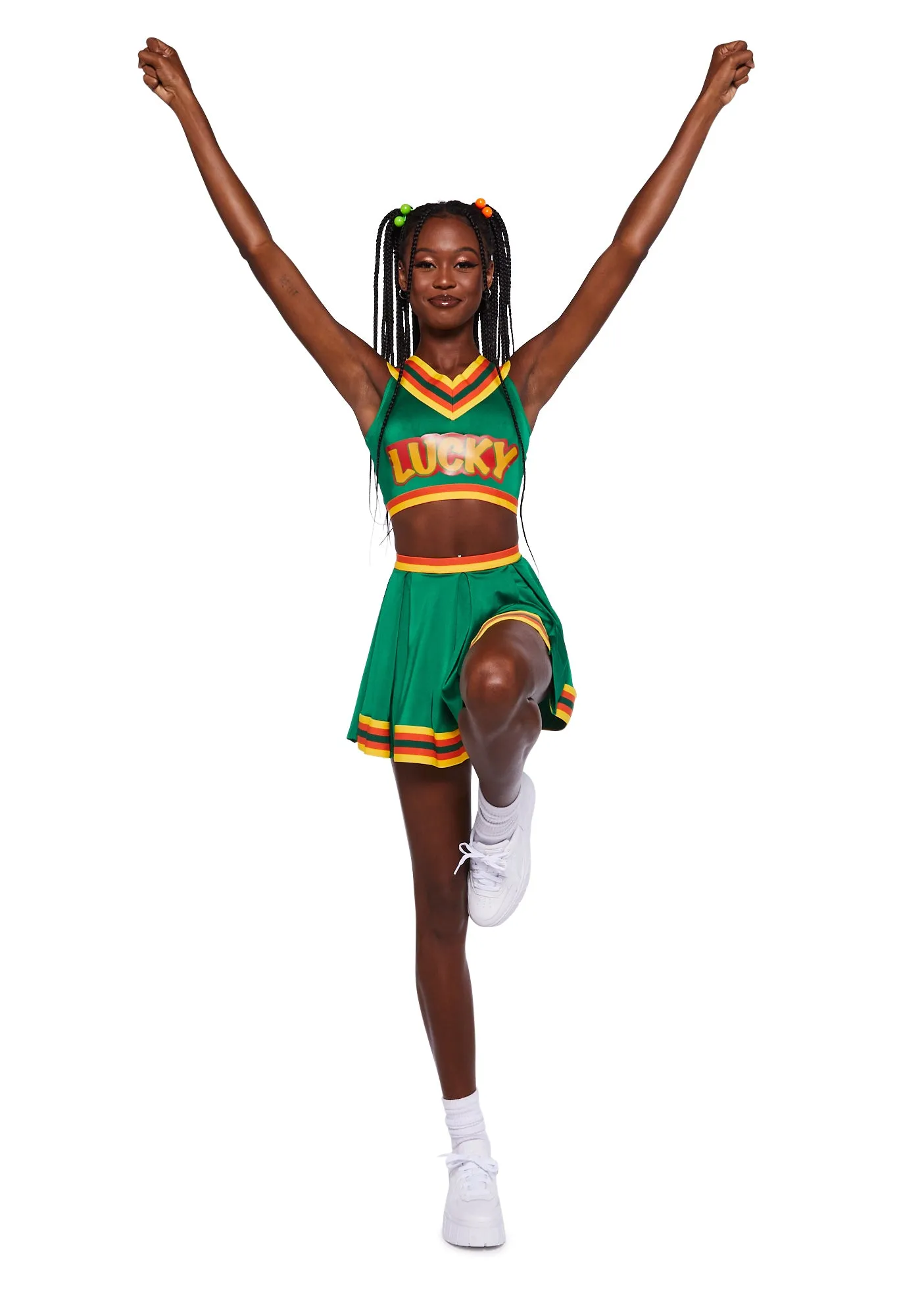 Lucky Clover Cheerleader Costume
