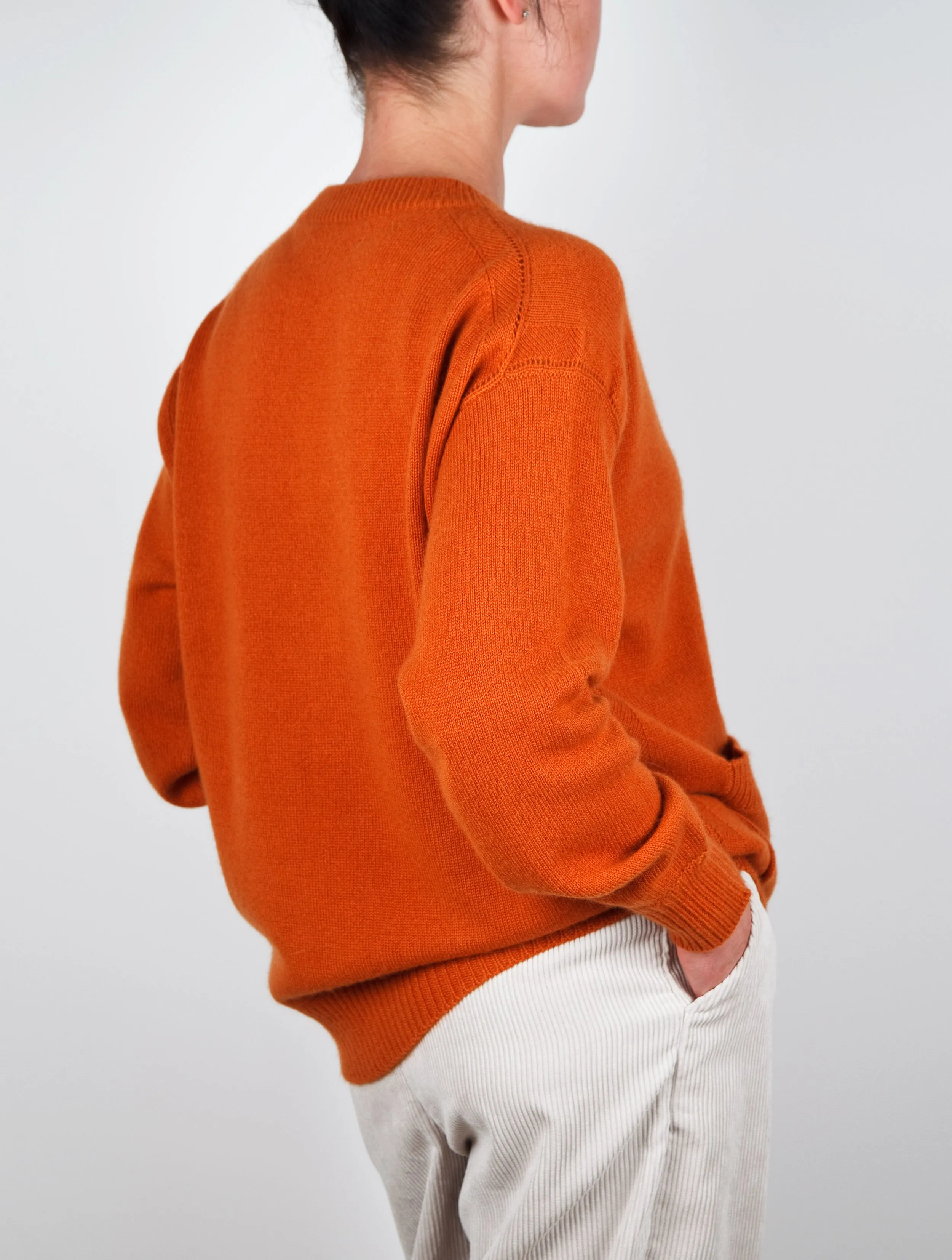 Luxury Boyfriend Cashmere Cardigan