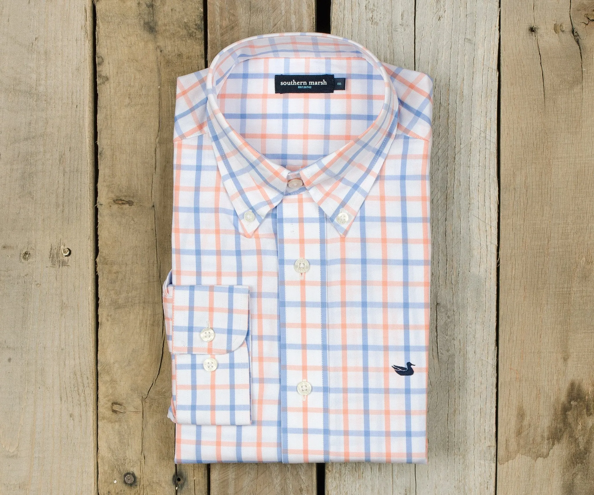 Madison Windowpane Dress Shirt
