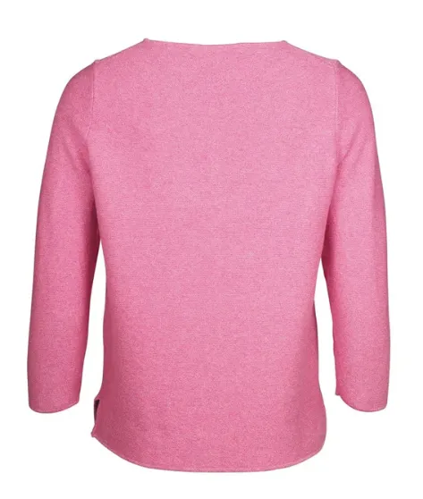 Manstead Monsoon Cardigan | Walnut   Fuschia