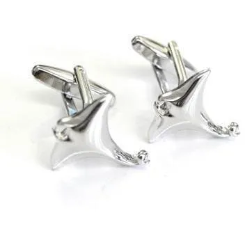 Manta Ray Cufflinks