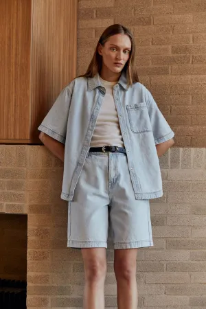Marlow Boxy Denim Shirt