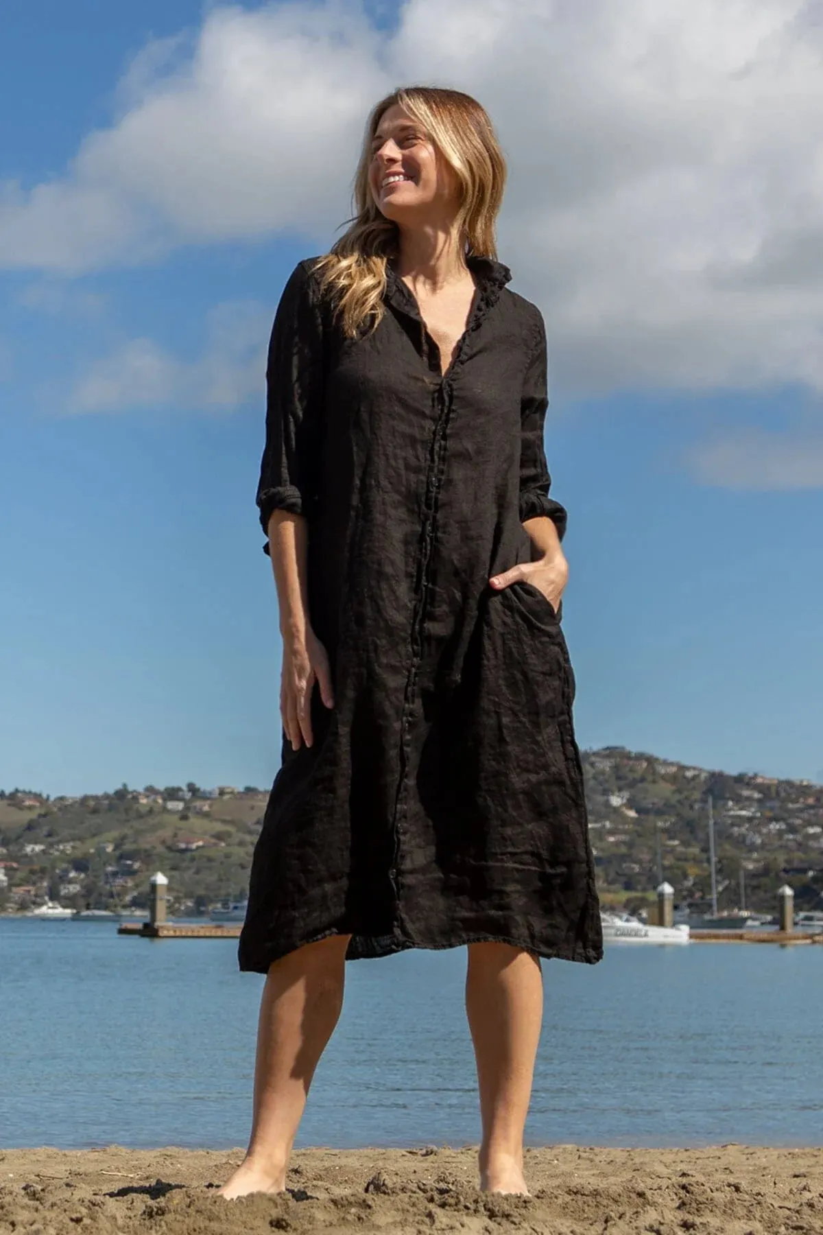 Maxi Shirt Dress