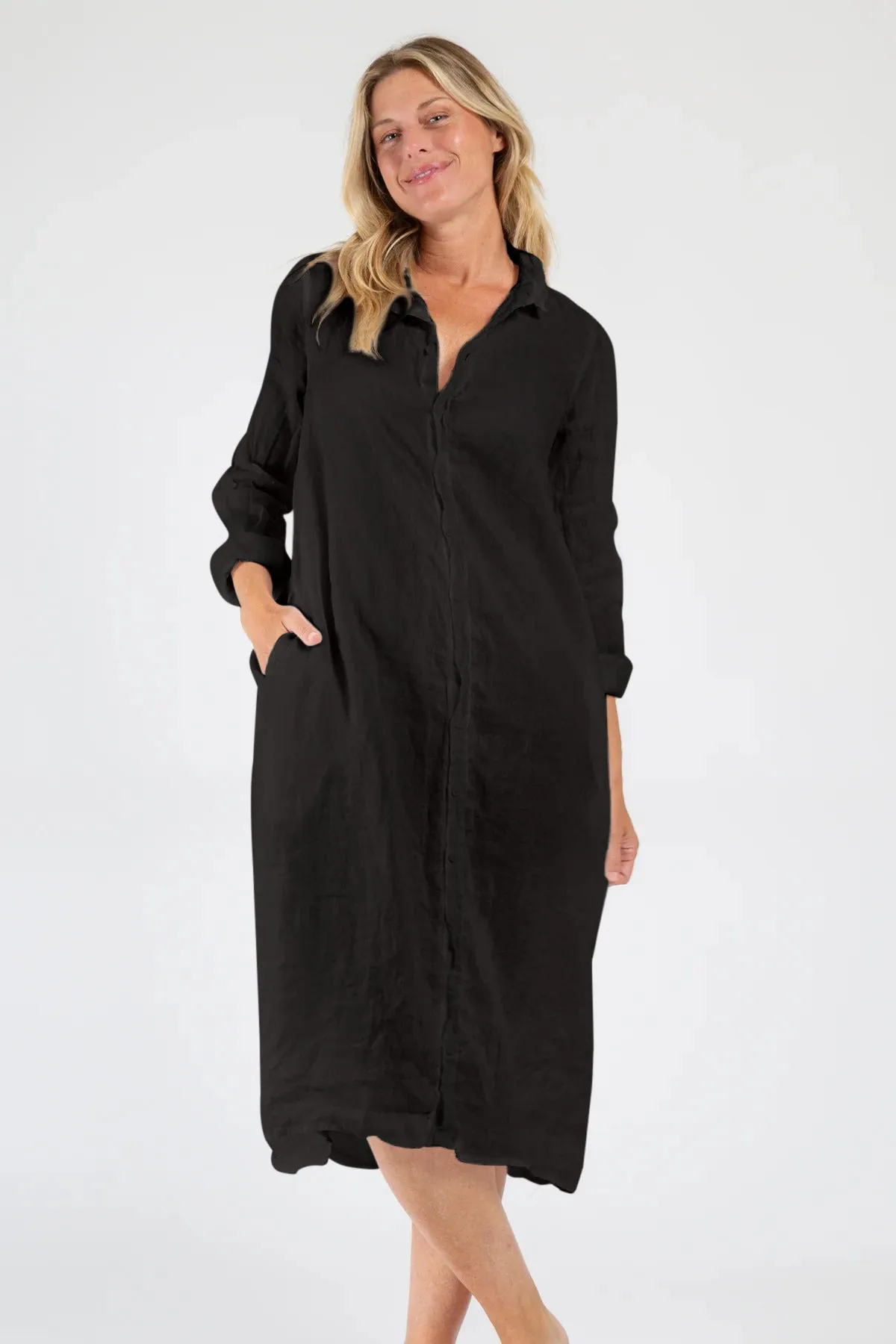 Maxi Shirt Dress