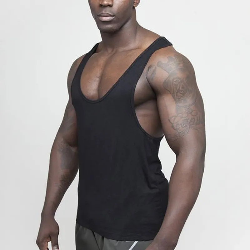 Men's Cotton Loose Sport Vest