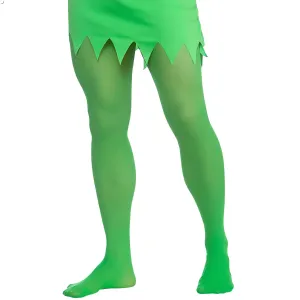 Mens Green Elf Tights Large