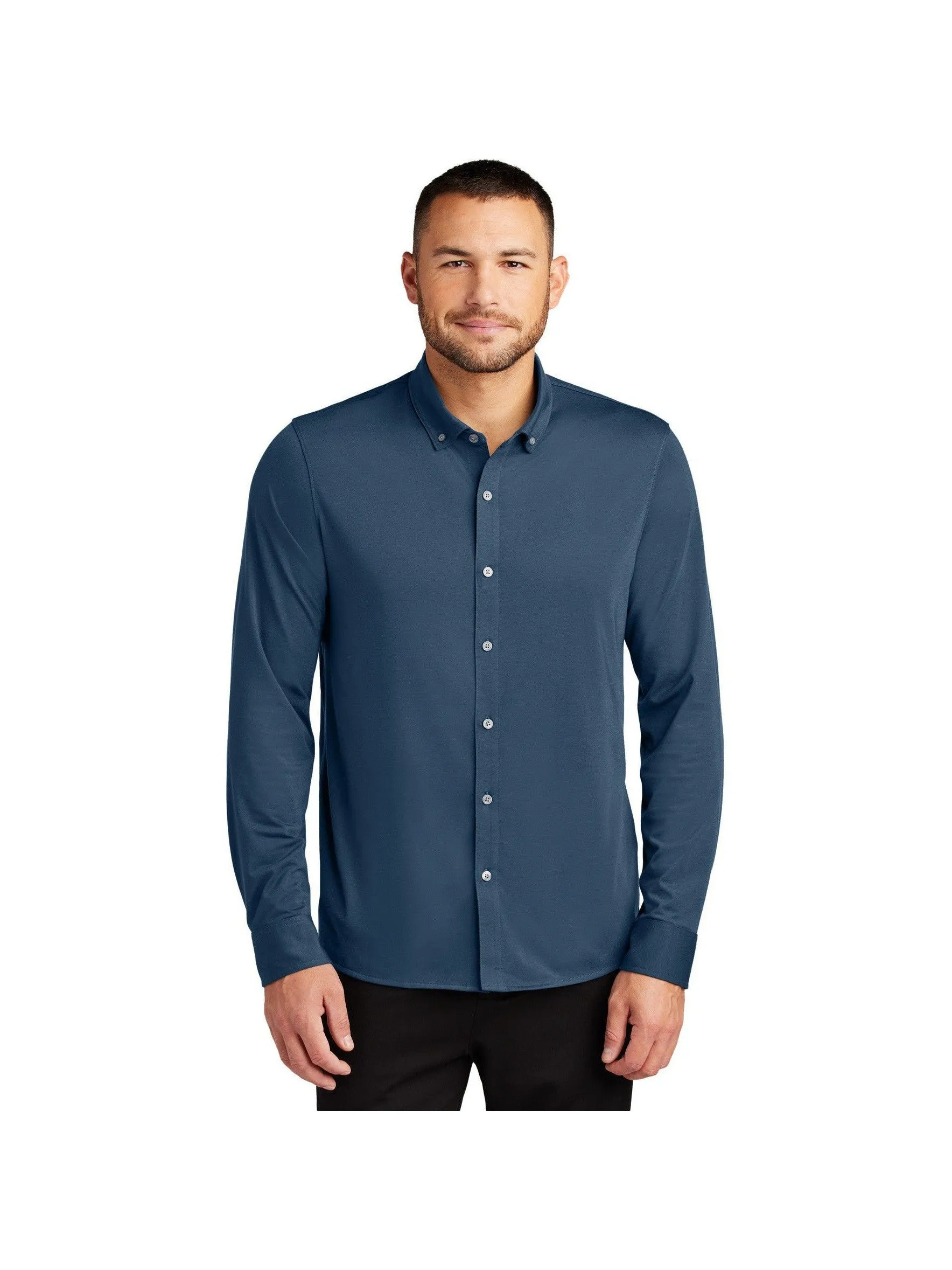 Mercer Mettle Stretch Jersey Long Sleeve Shirt