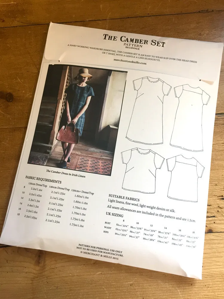 Merchant and Mills - Camber Set - Dress and Top