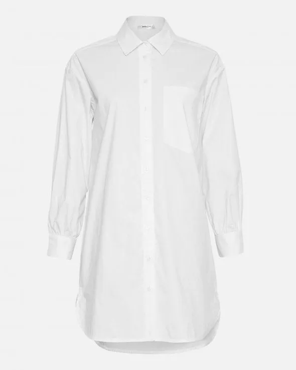 Miss Copenhagen Anou Ava LS Shirt - Bright White