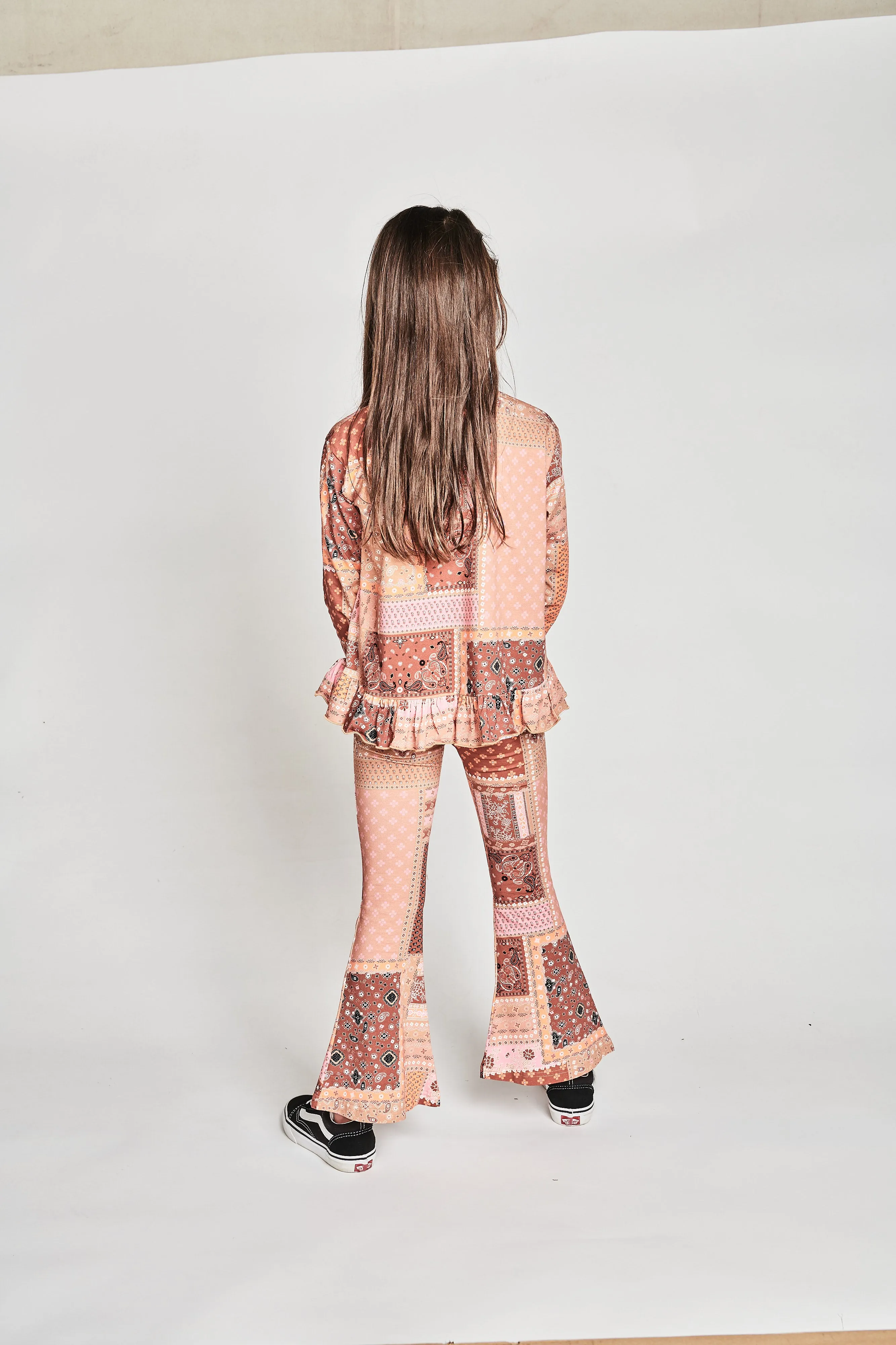 Missie Munster Paisley Paradise Bell Leggings