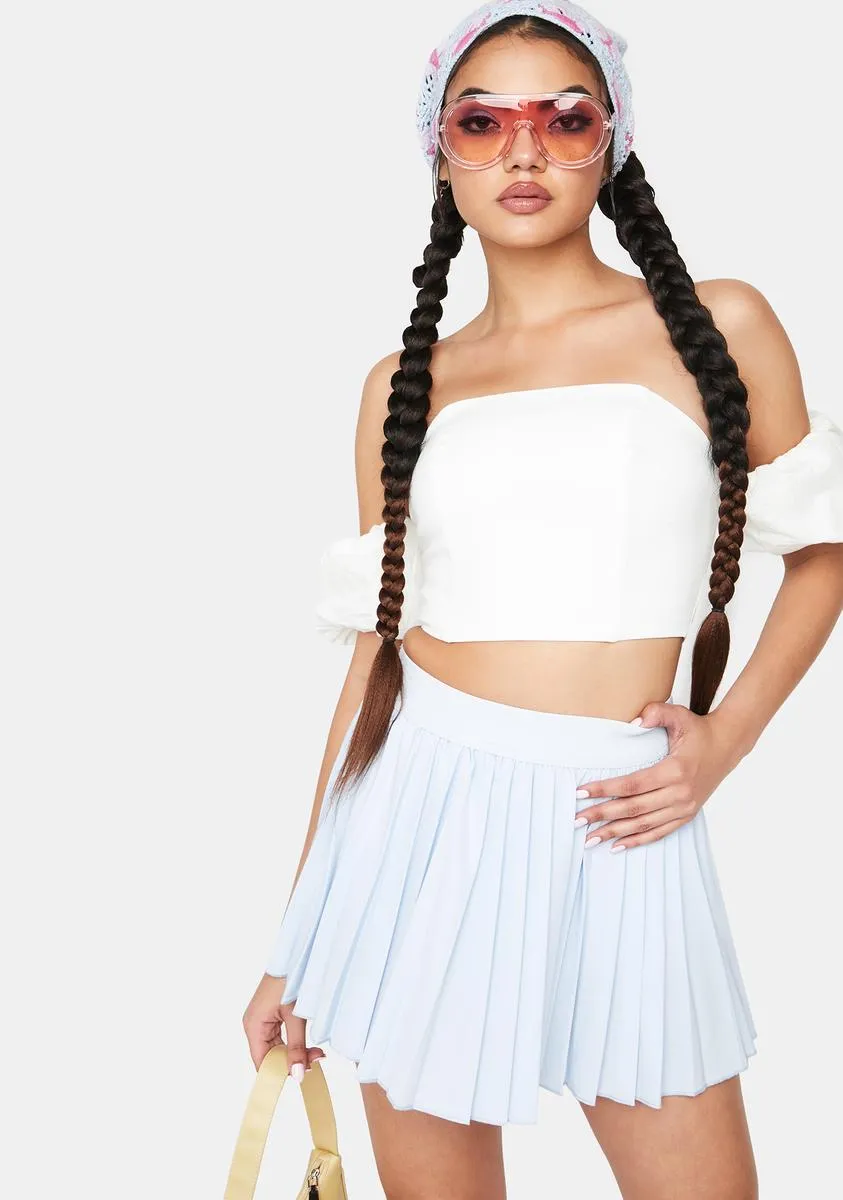 Must Be Nice Pleated Skirt