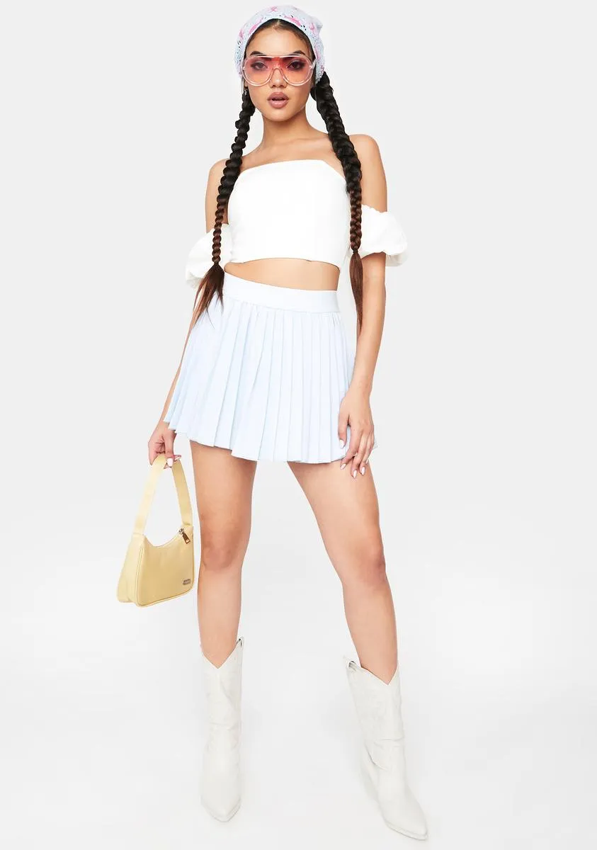 Must Be Nice Pleated Skirt
