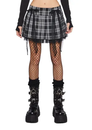 Not So Innocent Plaid Skirt