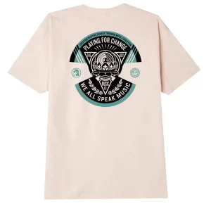 Obey Playing for Change T-Shirt - Cream