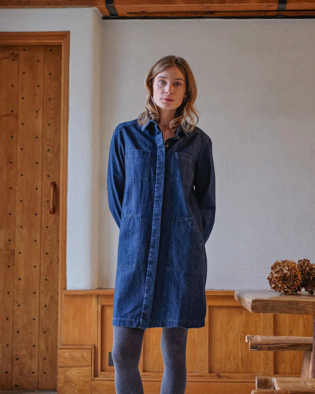Ocean Shirt Dress