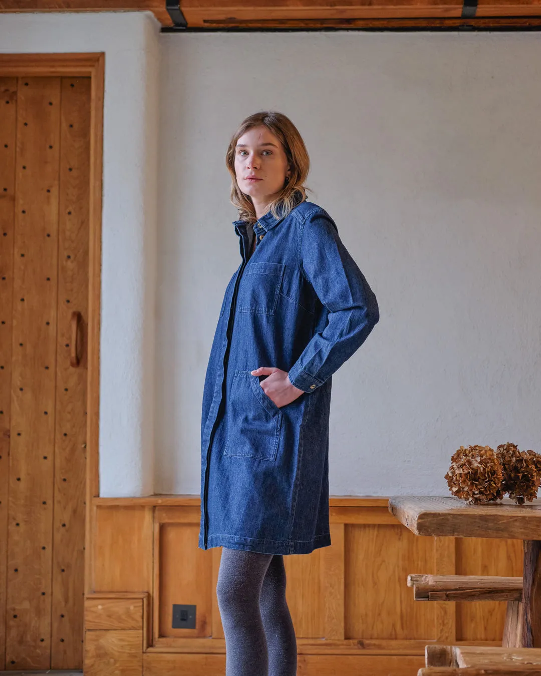 Ocean Shirt Dress