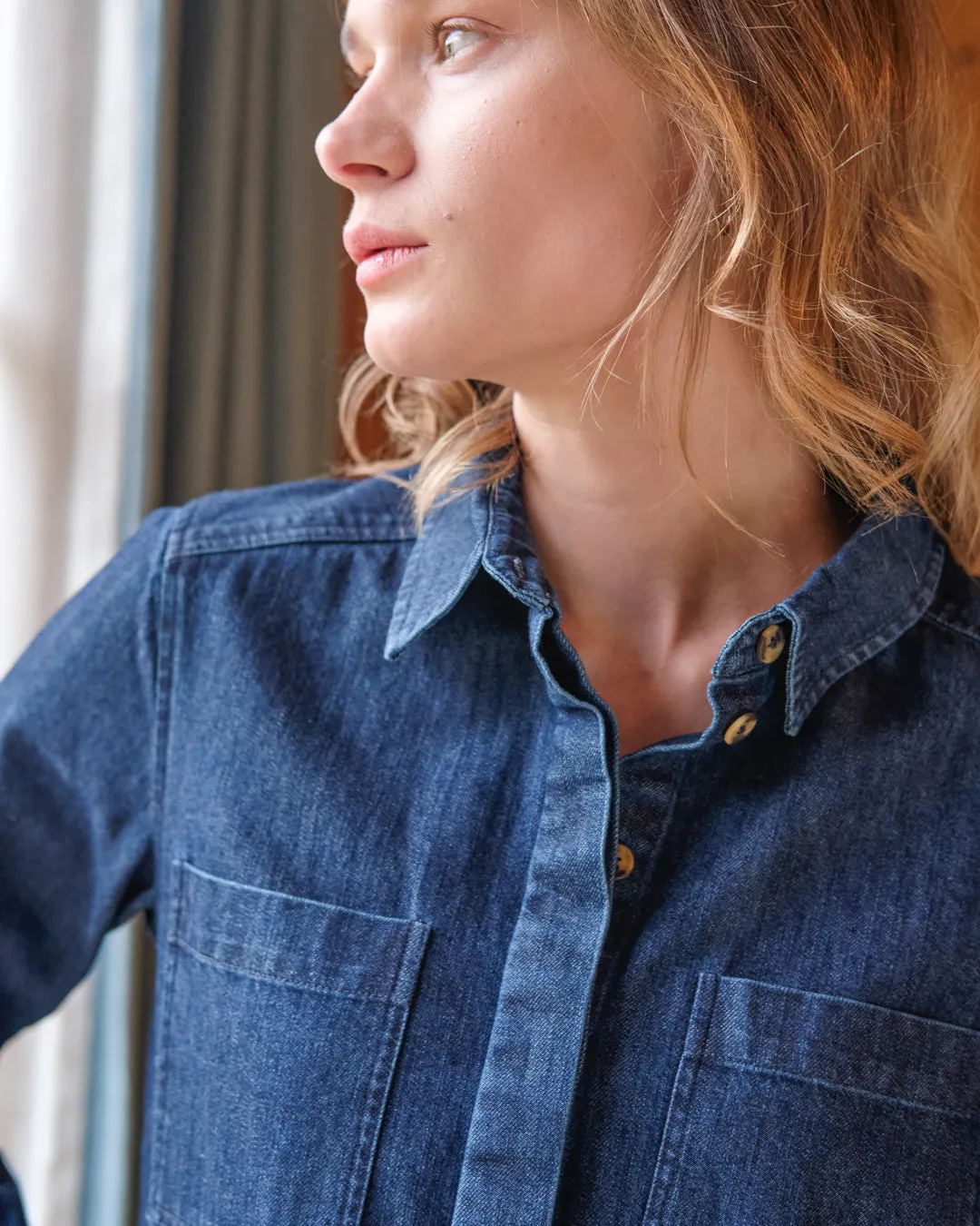 Ocean Shirt Dress