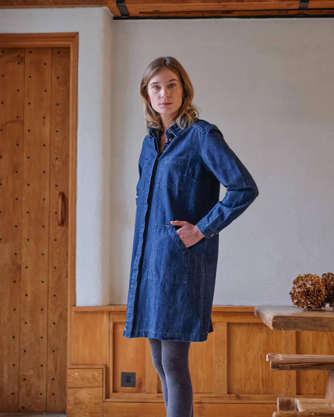 Ocean Shirt Dress