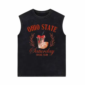 Ohio State Saturday Social Club Vest Top