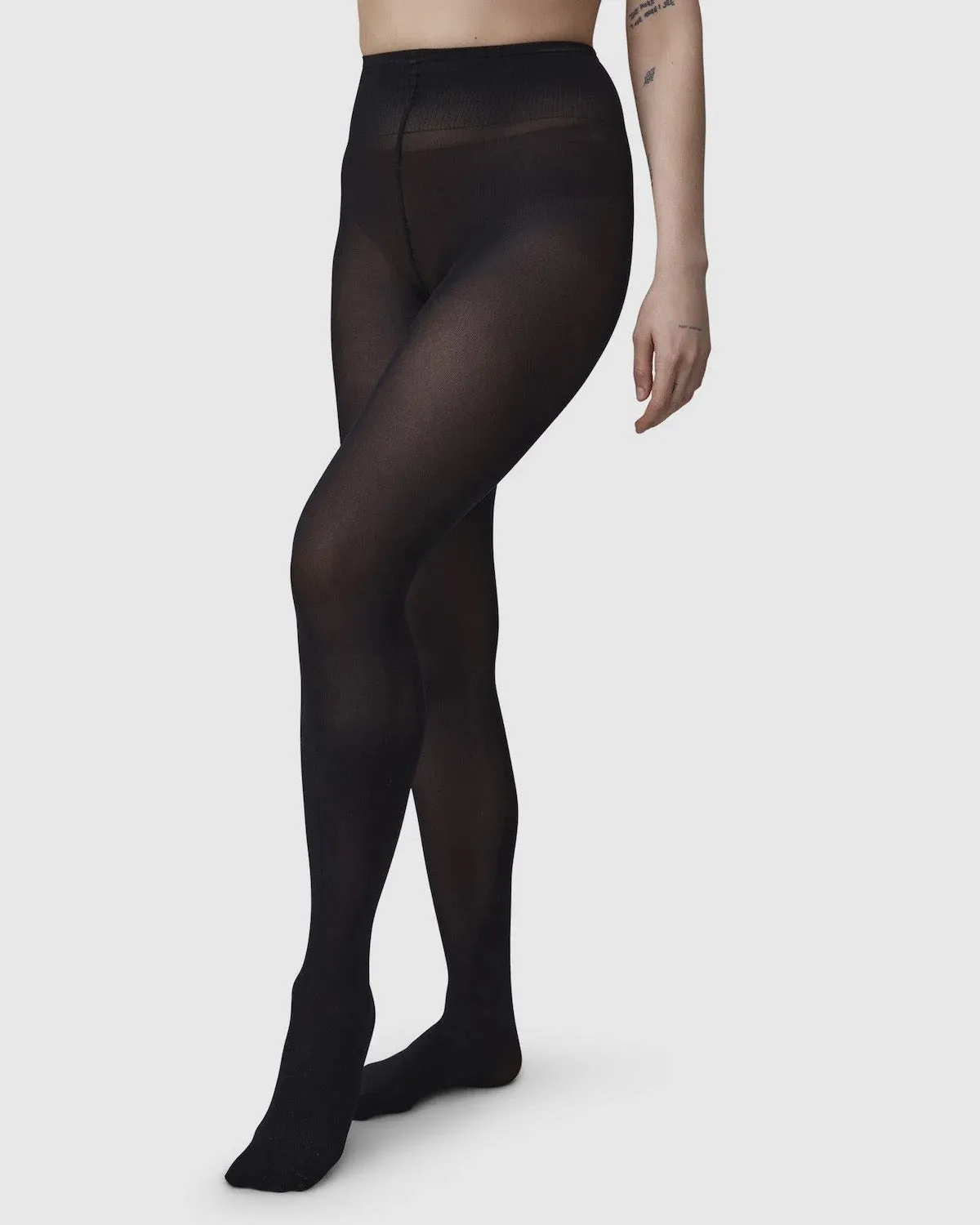 Olivia Premium Tights | 60 Denier | Black